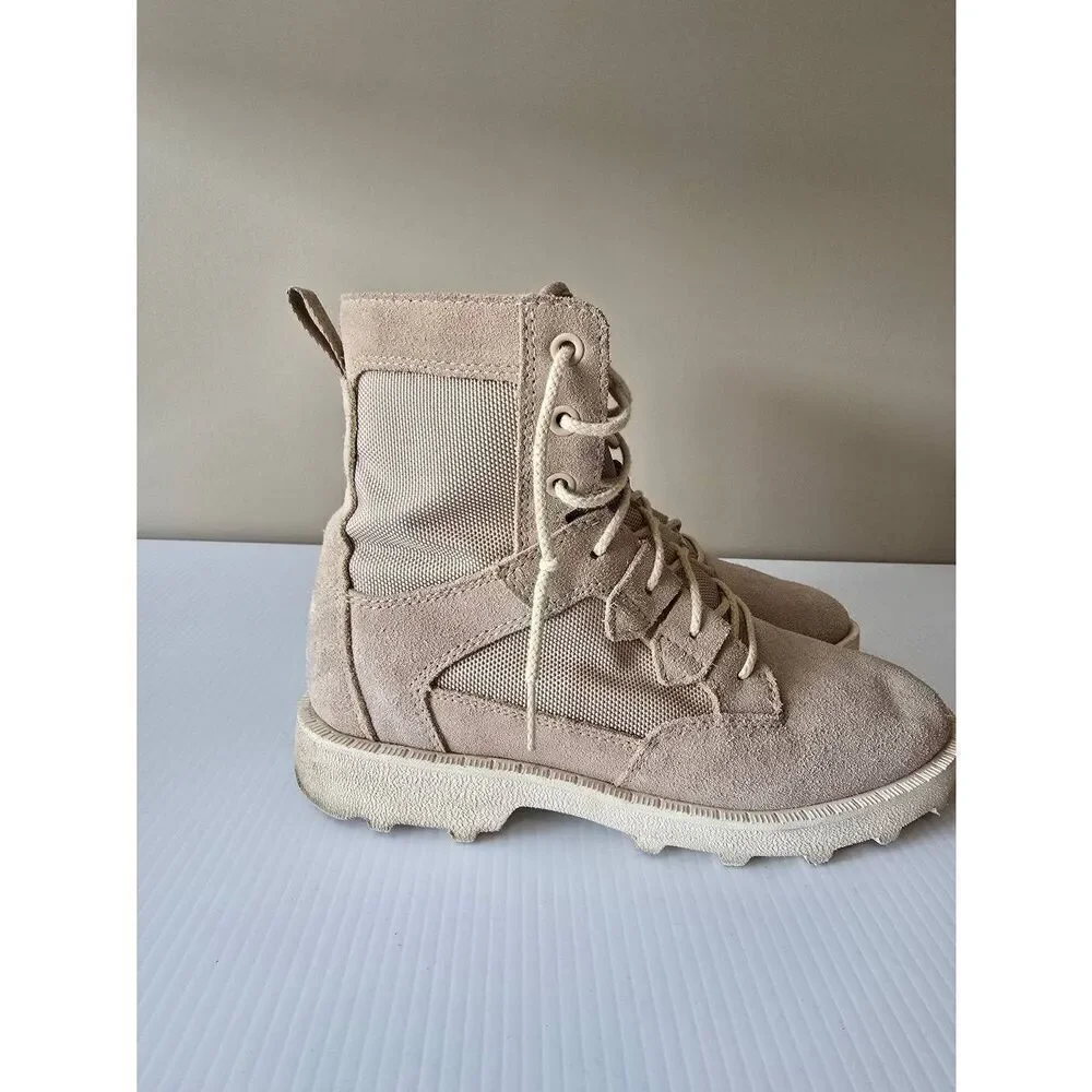 Sorel Caribou OTM Booties Sz 6 1/2 Ancient Fossil
